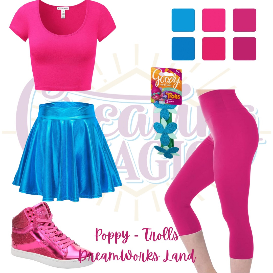 Celebrate Trolls and the opening of DreamWorks Land at Universal Orlando with this Poppy look!

#LTKTravel #LTKFitness #LTKActive