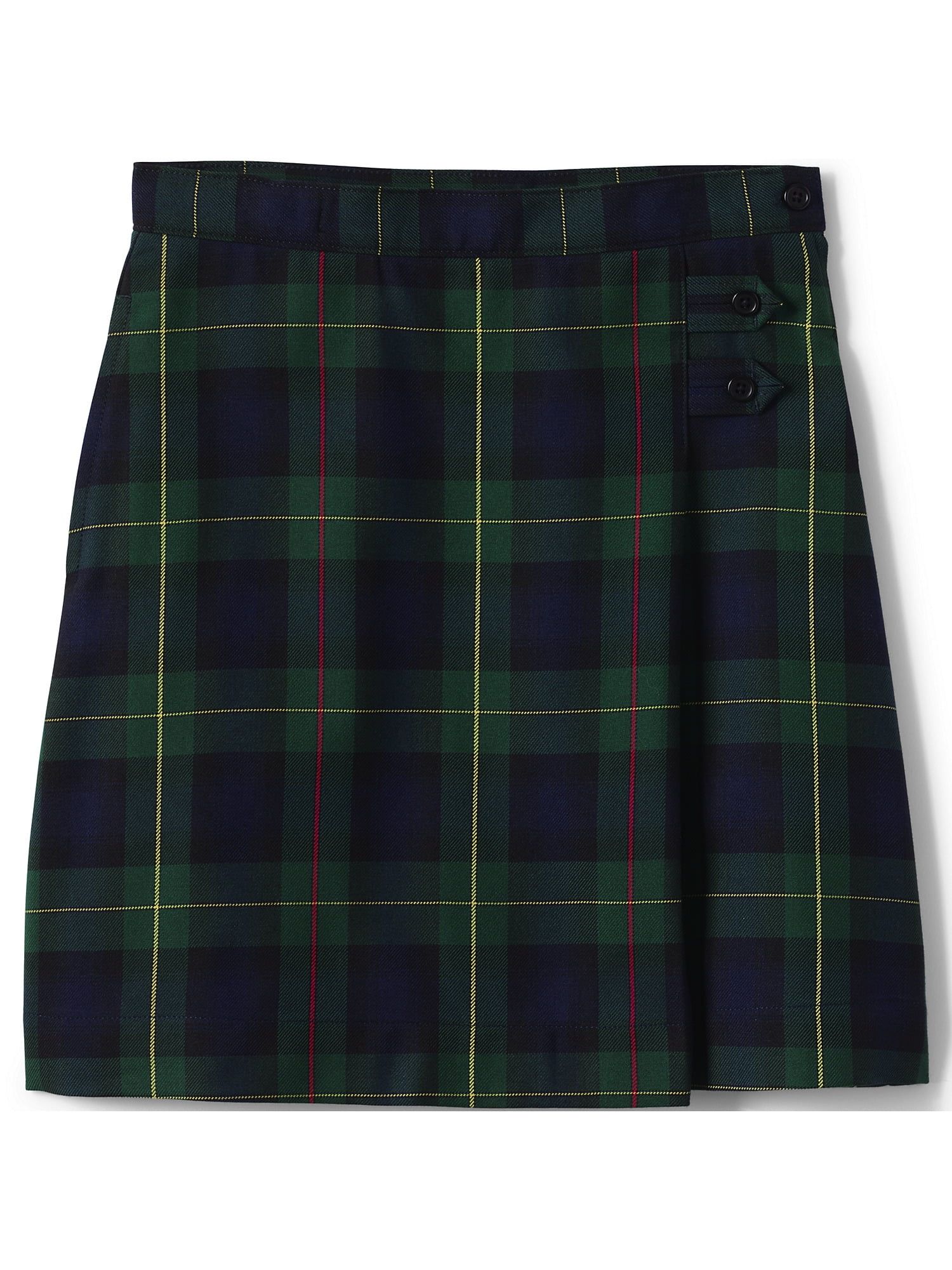 Lands' End School Uniform Girls Plaid A-line Skirt Below the Knee | Walmart (US)