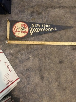 Vintage 1960’s New York Yankees Felt Pennant-25 Inches-Yankee Stadium Souvenir | eBay US