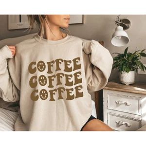 Coffee Sweatshirt, Iced Coffee Shirt, Coffee Latte Lover Gift, trendy Coffee Sweater, But First C... | Etsy (US)
