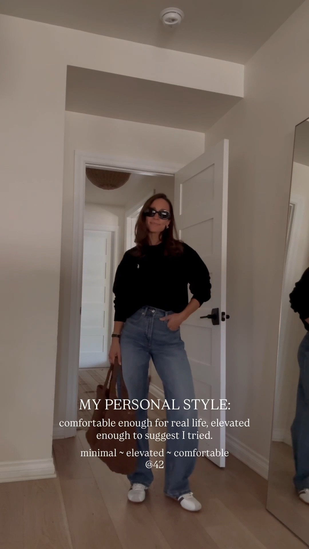 Fall style 
42 year old mom 
Minimal style 
Petite style

#LTKOver40