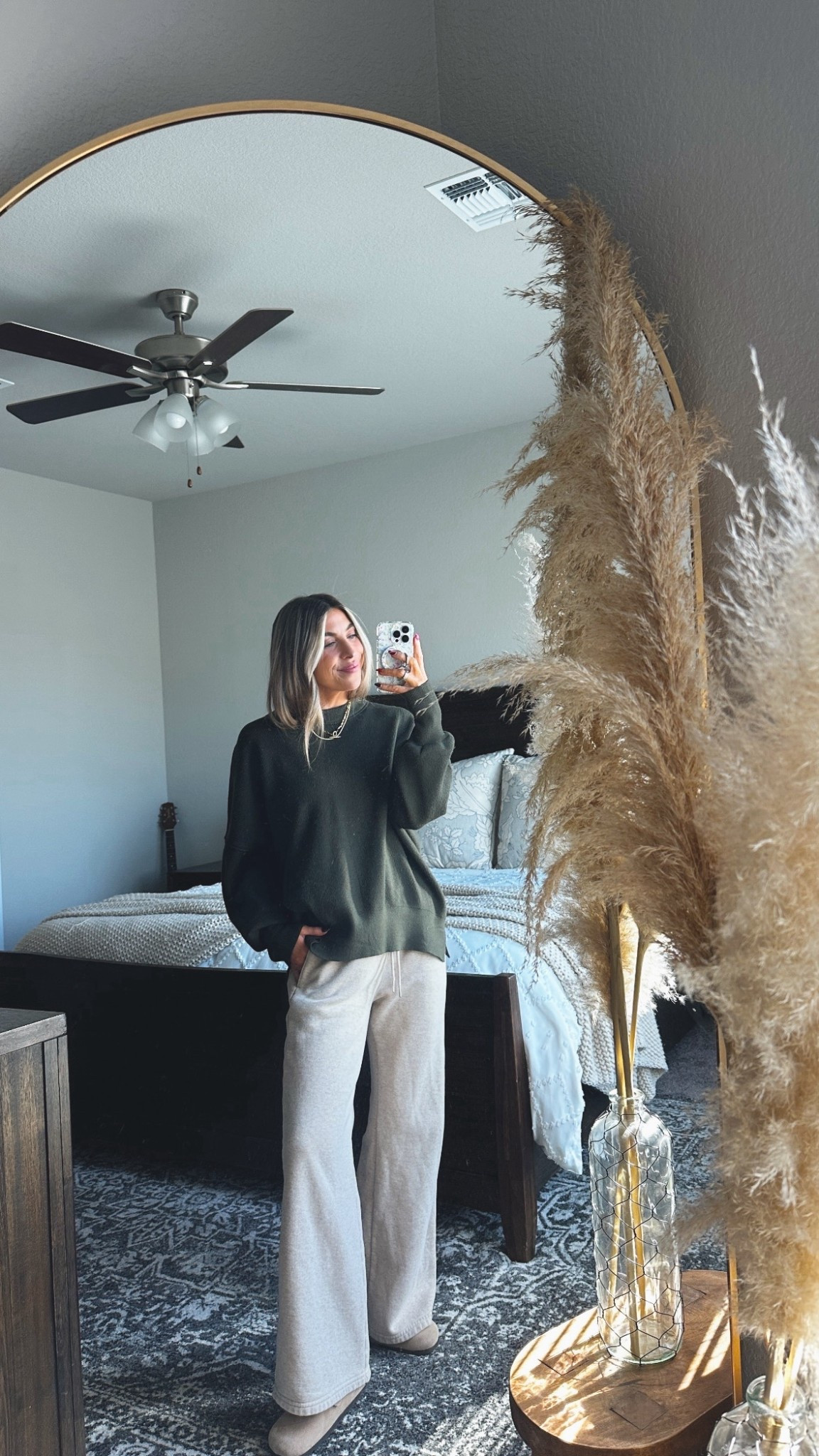 i have the 8x10 ivory / grey amazon rug! it’s nice and thick and lays flat - super impressed by the price point for the quality! linking all of my bedding as well as my outfit!

#LTKSaleAlert #LTKootd #LTKHome