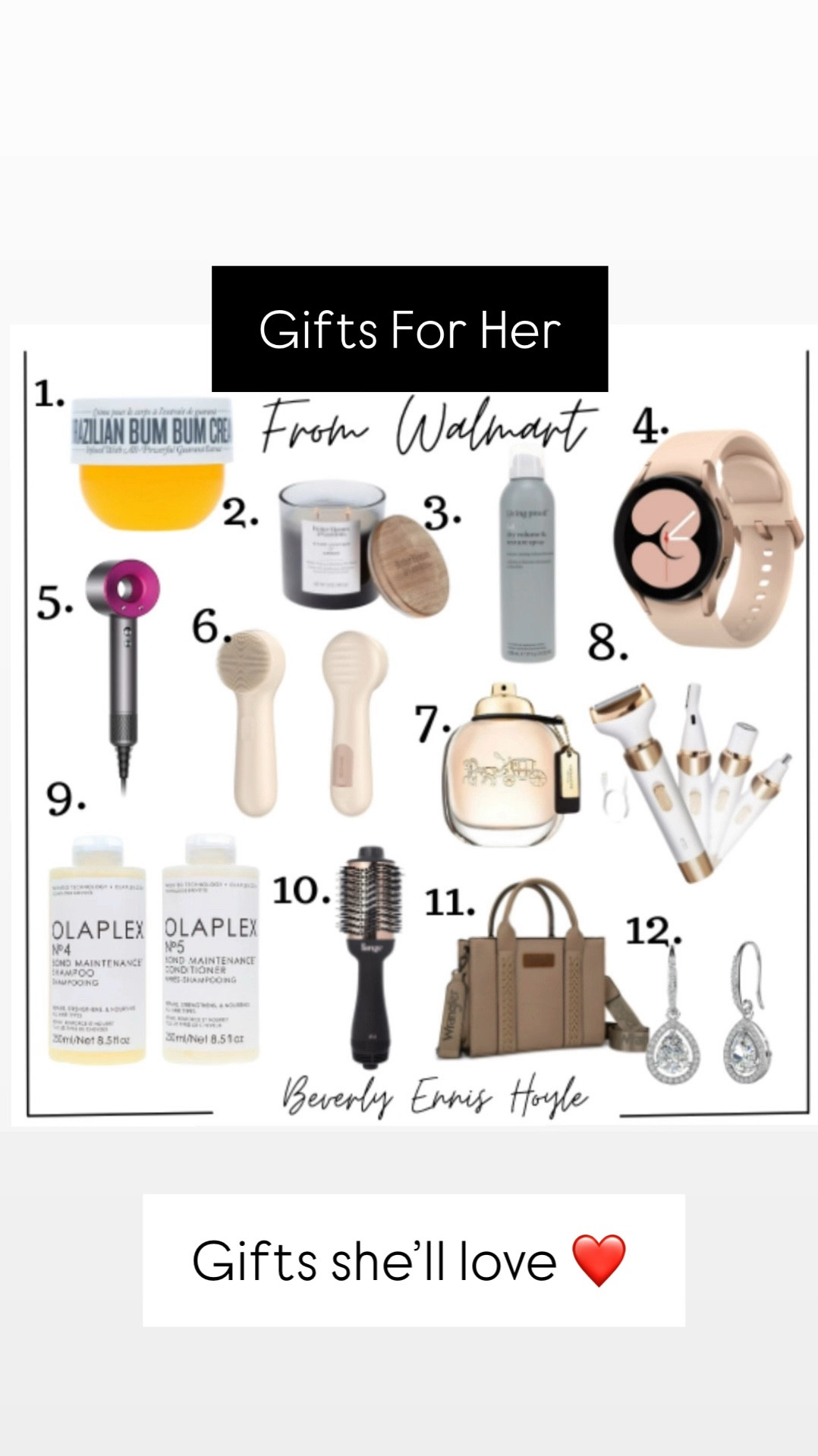  Deals from Walmart that make great gift ideas!!

Walmart+ members, gifts for her, beauty, handbags, hair care, skincare, and more! 

#walmartpartner #walmart @walmart #blackfriday #blackfridaydeals #walmartdeals gifts for her, Christmas, holiday gift guides

#LTKFindsUnder50 #LTKSaleAlert #LTKGiftGuide

#LTKWatchNow #LTKGiftGuide #LTKHoliday