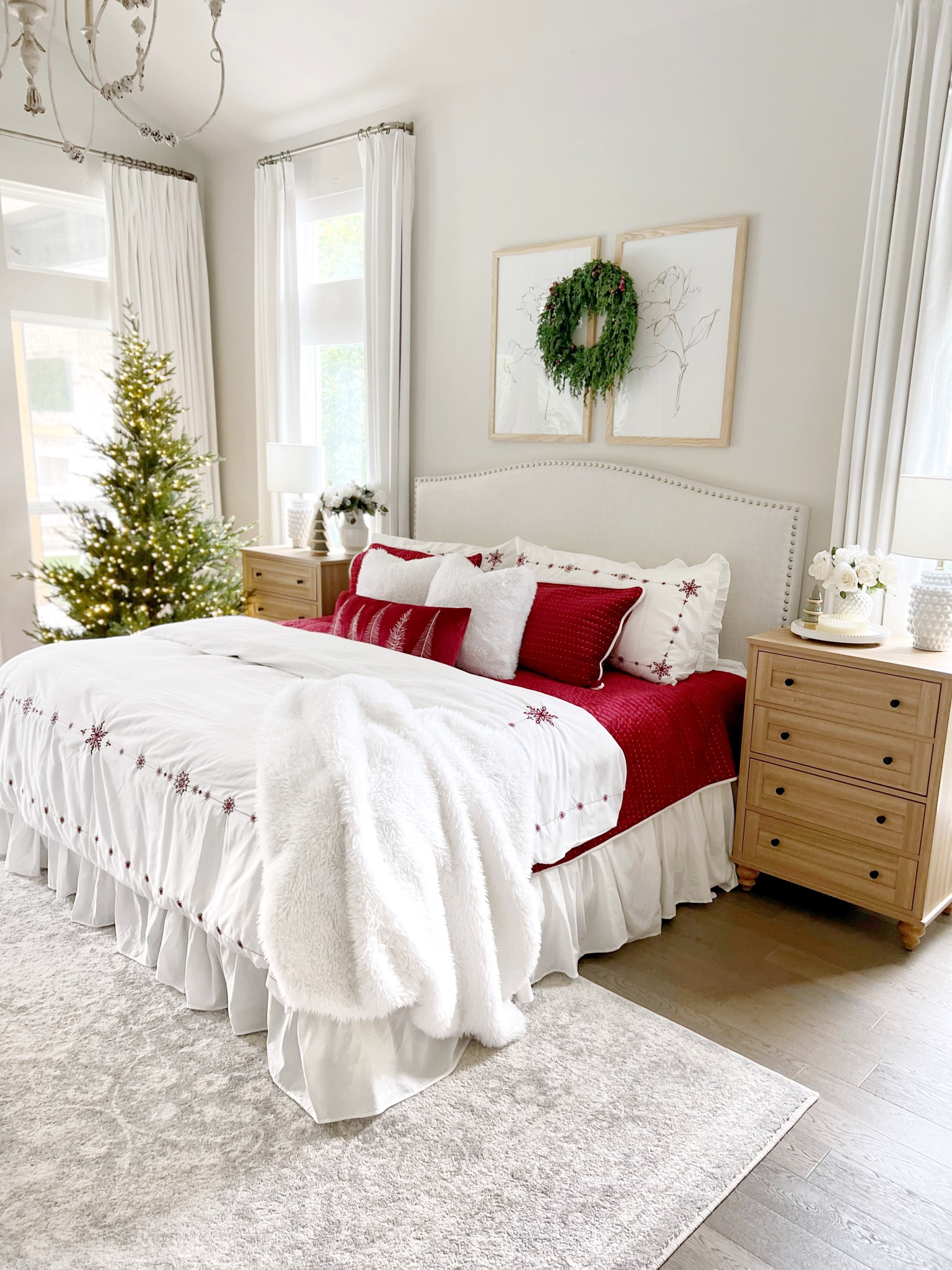 My Texas House at @Walmart Christmas bedding #walmartpartner #walmarthome 

#LTKhome #LTKHoliday #LTKSeasonal