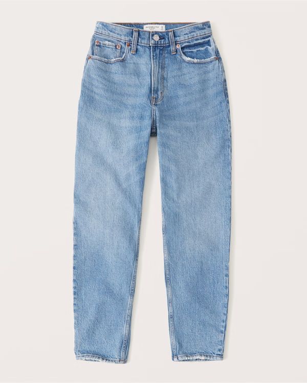 Women's High Rise 80s Mom Jeans | Women's Bottoms | Abercrombie.com | Abercrombie & Fitch (US)