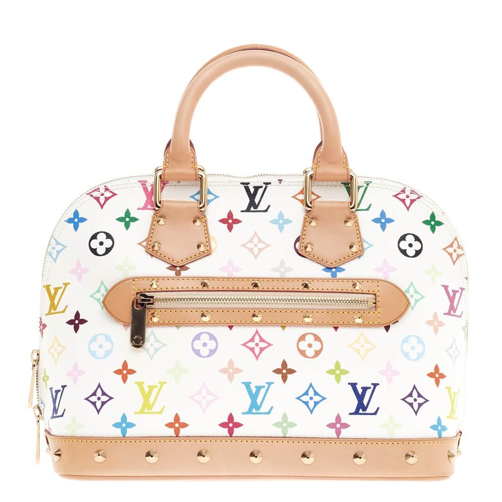 Louis Vuitton x Takashi Murakami Alma Monogram PM White Multicolor | StockX