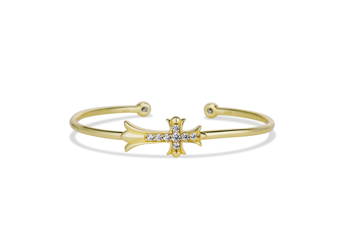 ROYAL CROSS CUFF BRACELET | EP JEWELS 