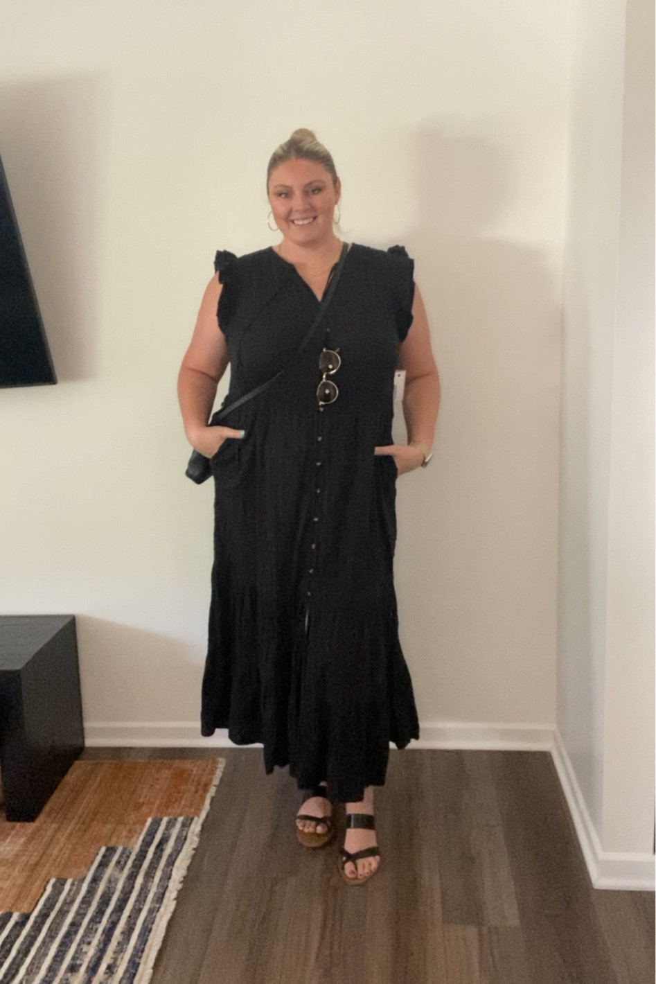 Loving this black dress for a casual night out in the summer. 

#summerdresses #summer #summerdress #curvydresses #curvydress #plussizedresses #plussizedress #plussizefashion #curvyfashion #plussizestyle #curvyclothing #curvystyle #tall #curvyoutfit #plussizeoutfit #outfitinspo 

#LTKcurves #LTKstyletip #LTKunder50