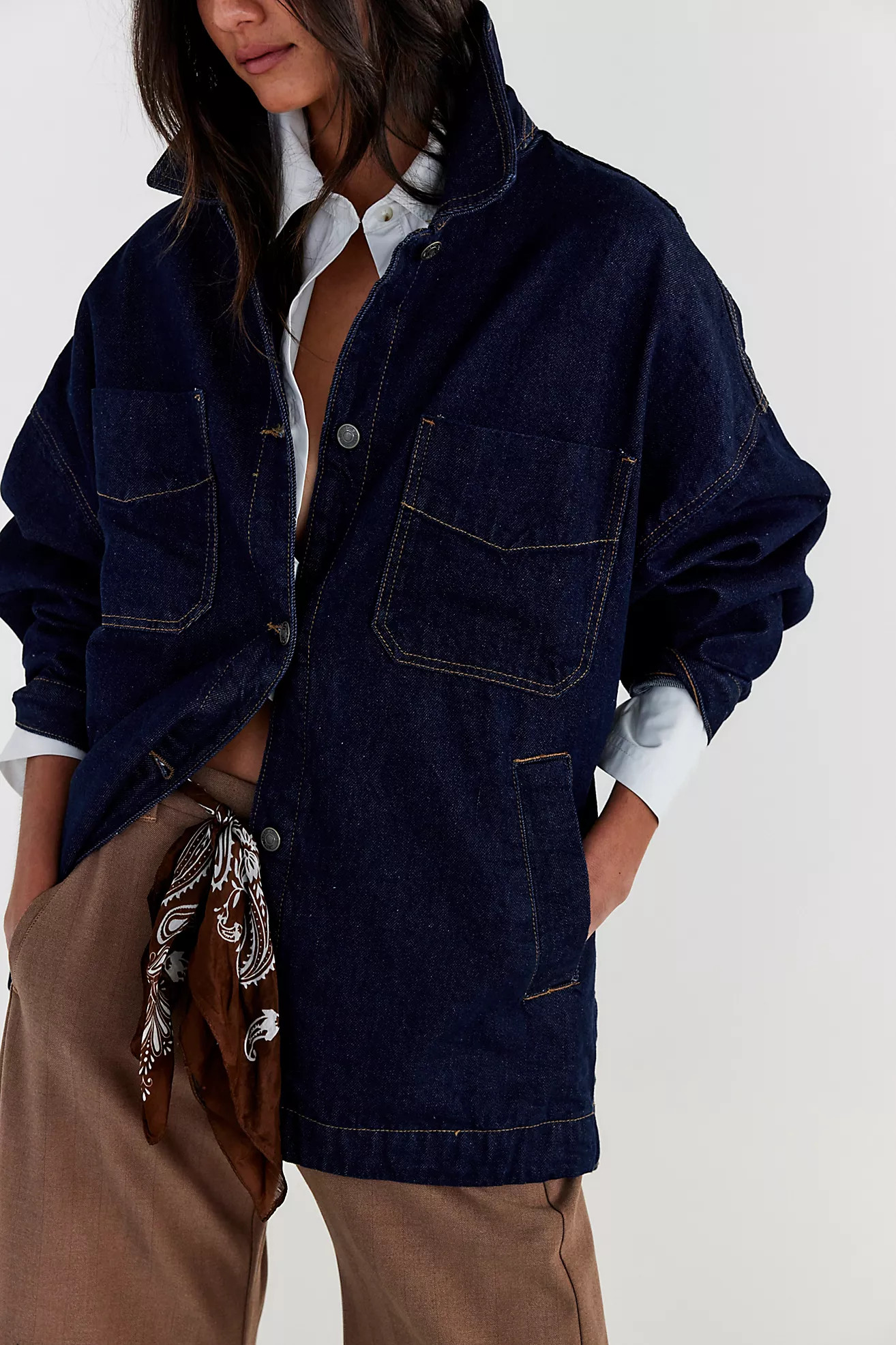 We The Free Madison City Denim Jacket | Free People (Global - UK&FR Excluded)
