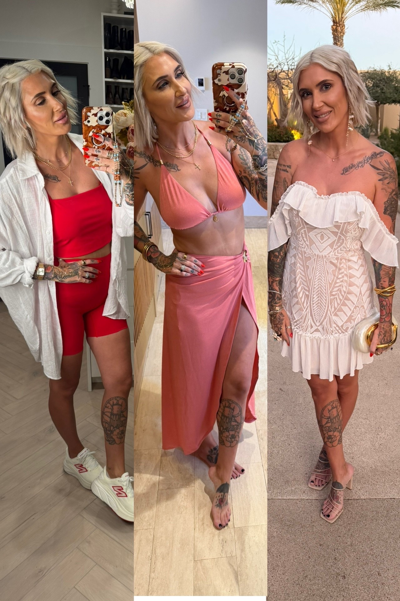 Cabo vacation dress bikini travel fit 

#LTKActive #LTKTravel #LTKgrwm