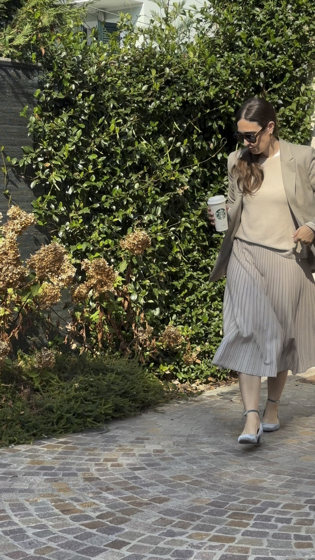 Coffee run and all neutral colors on working day  

autumn cozy fits
 #AutumnLTKChallenge 

#LTKover40 #LTKstyletip #LTKworkwear