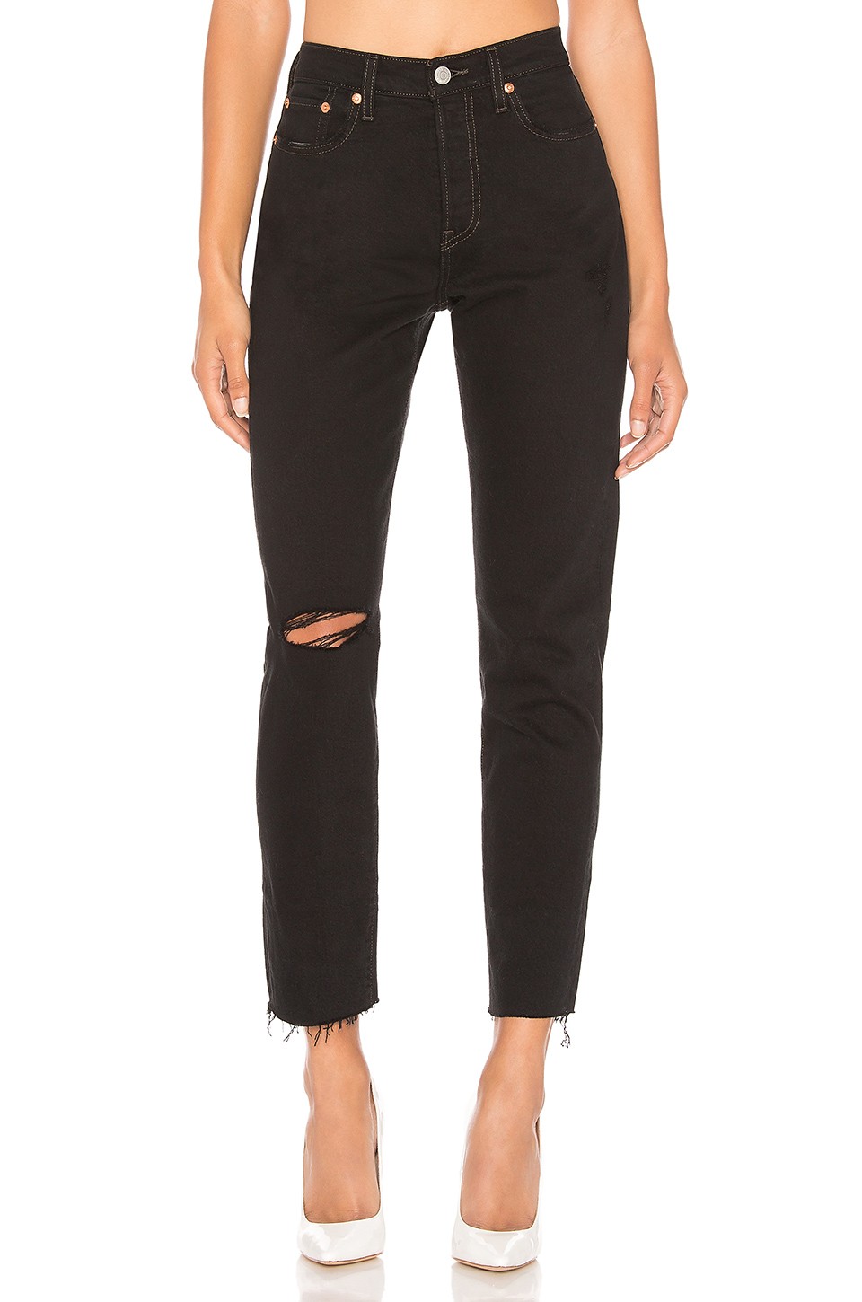 LEVI'S Wedgie Icon in Black Desert from Revolve.com | Revolve Clothing (Global)