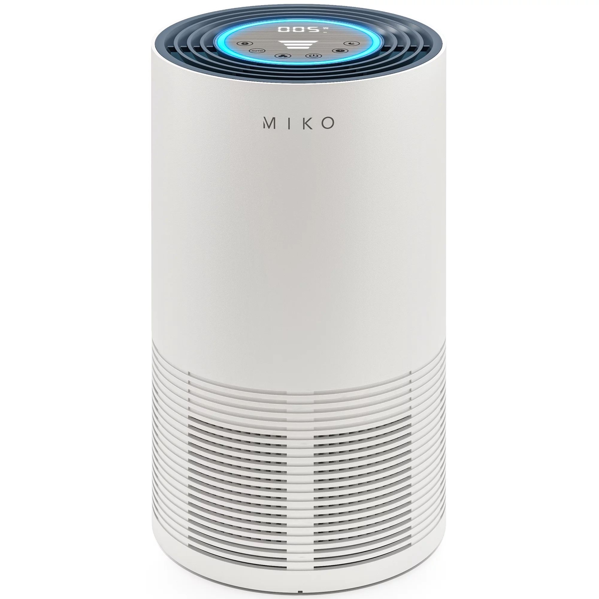 Miko Air Purifier for Home Large Room, H13 HEPA Filter Cleaner for Allergies and Pets, Smokers, M... | Walmart (US)