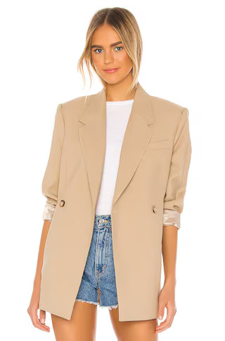 ANINE BING Kaia Blazer in Sand from Revolve.com | Revolve Clothing (Global)