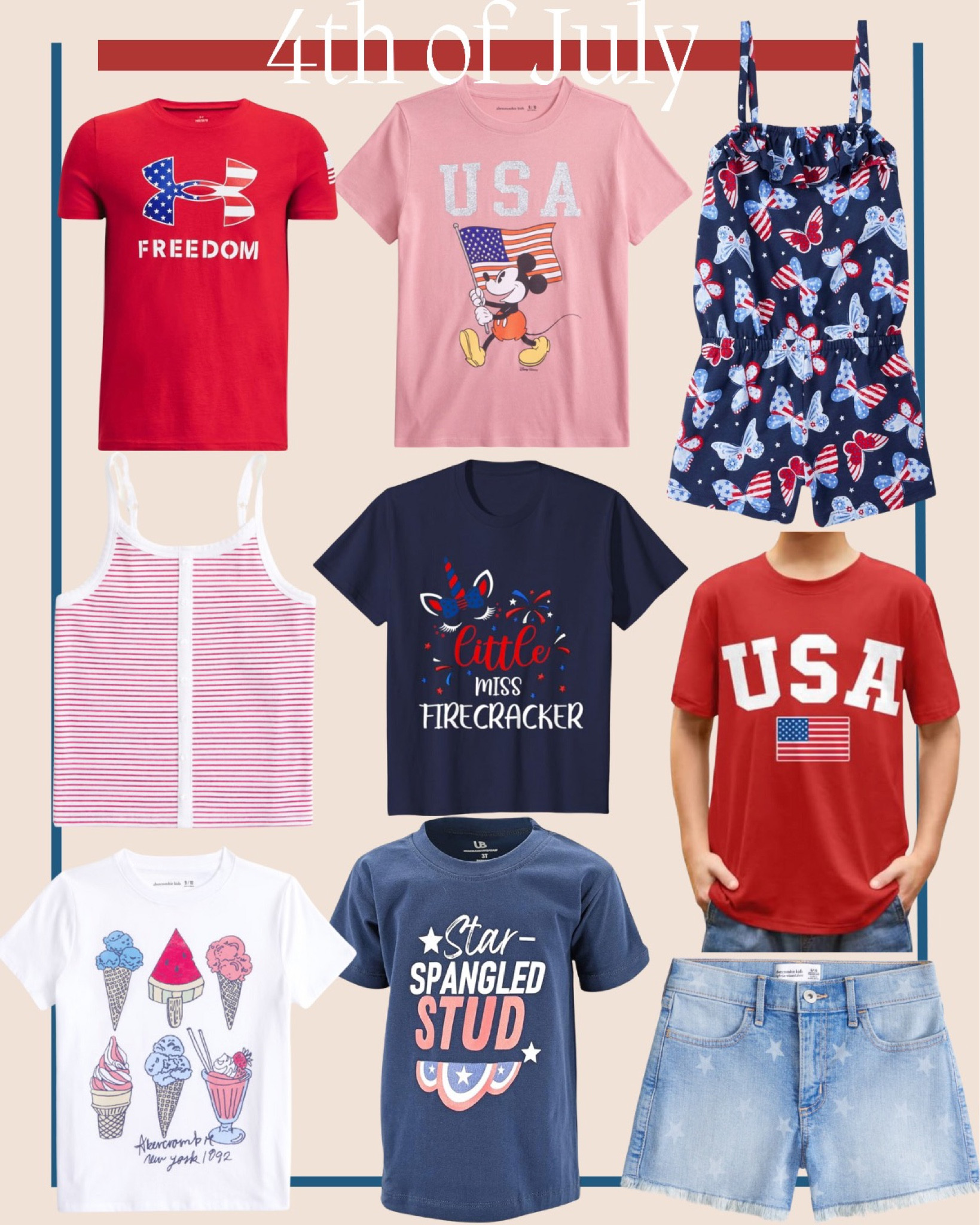 4th of July round up 🧨

#LTKSeasonal #LTKkids #LTKfamily