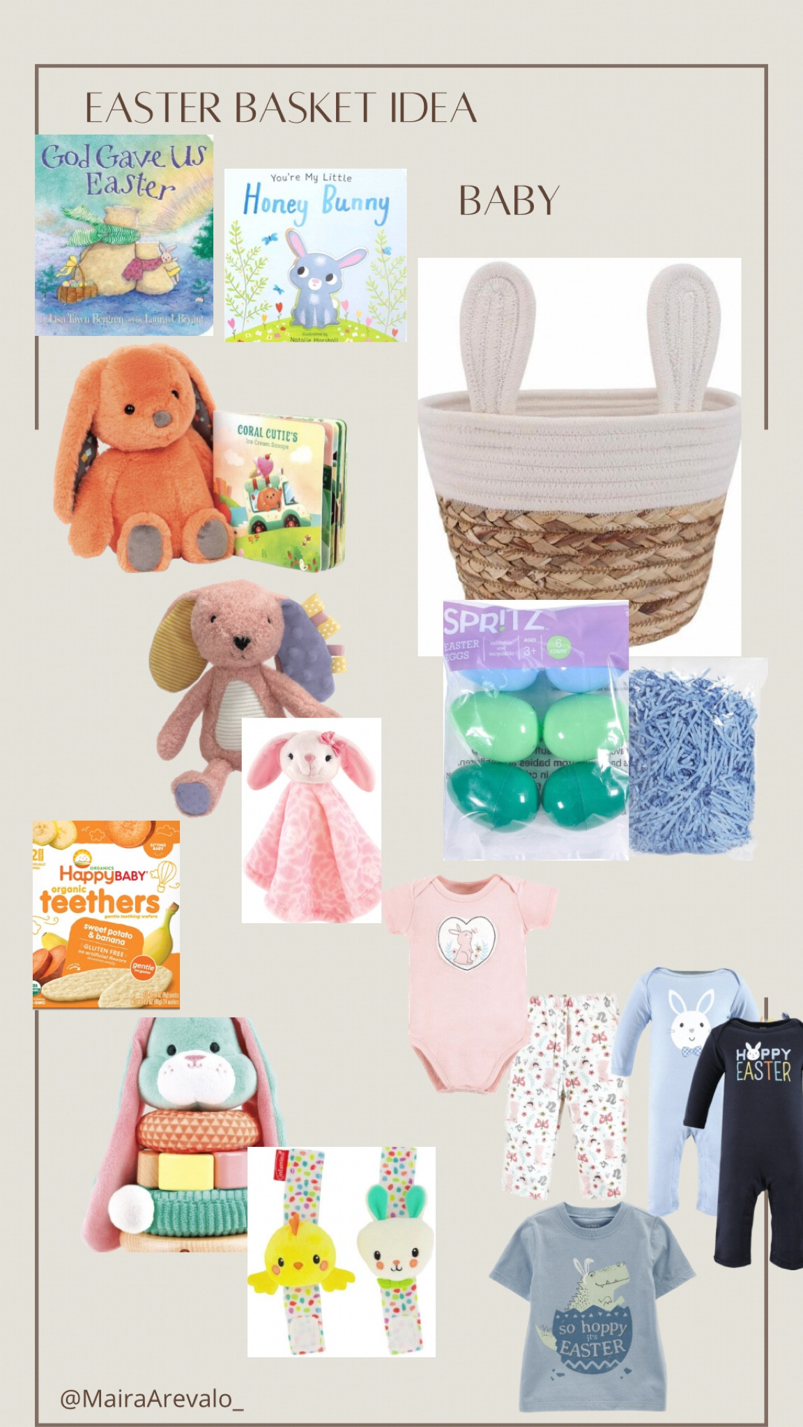 Easter basket idea for baby. 

#LTKbaby #LTKSeasonal #LTKGiftGuide