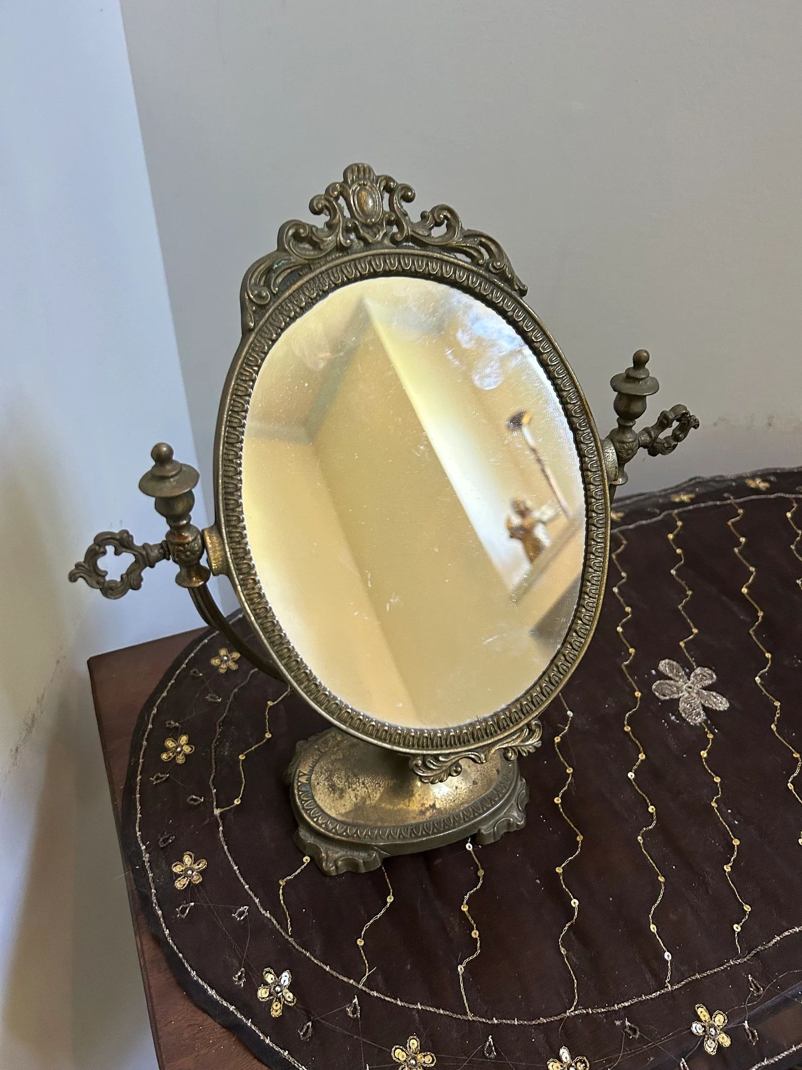 Vintage Swivel Mirror, Vanity Mirror, Adjustable Table Mirror, French Mirror, Free-Standing Mirro... | Etsy (US)