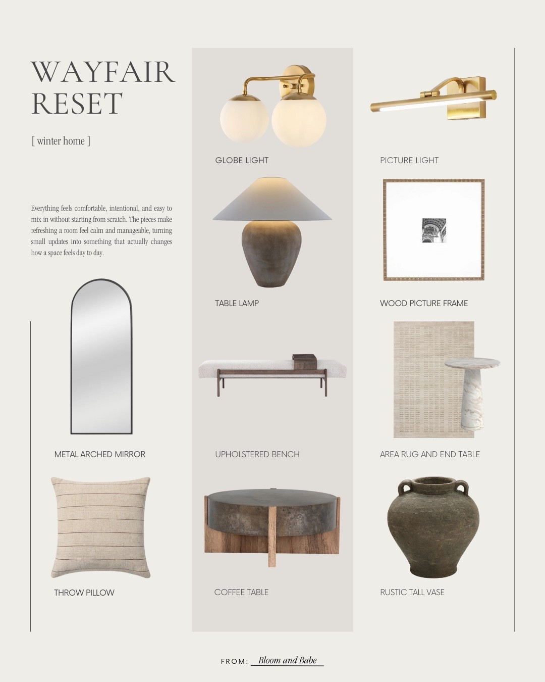 Wayfair home reset picks. Fresh finds, simple swaps, and small updates that make a big difference in how your space feels. 

#LTKGiftGuide #LTKSeasonal #LTKHome