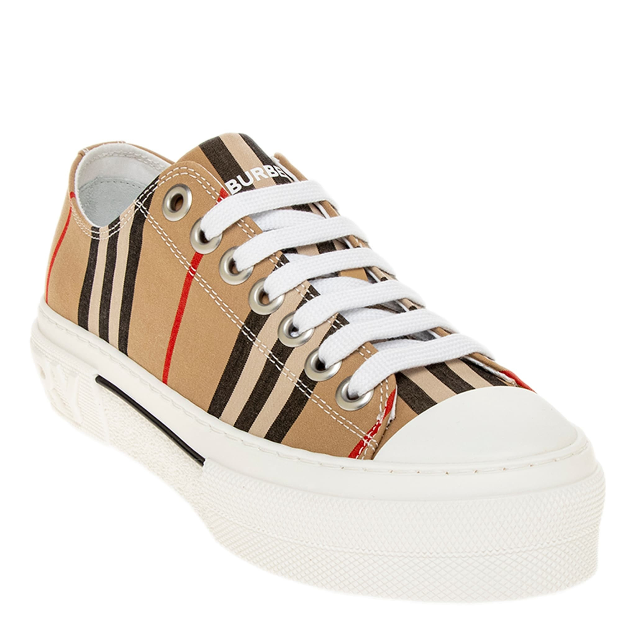 Burberry Jack Low Top Platform Sneakers | Overstock