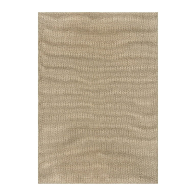 Better Homes & Gardens 7' x 10' Natural Outdoor Rug | Walmart (US)