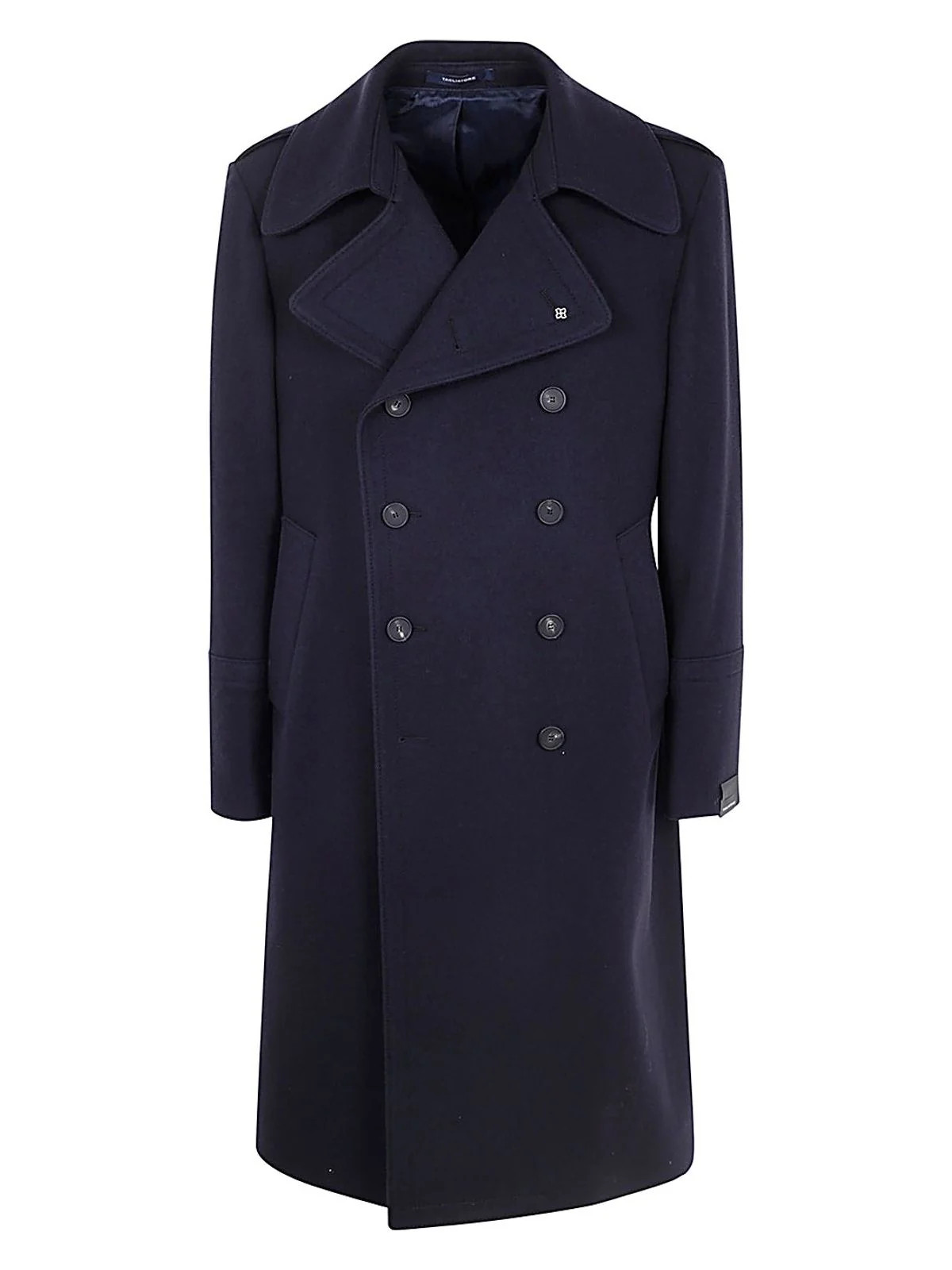 Tagliatore Men's Man Coat in Blue | Size 50 | CJUNKERS770065095 | LOZURI