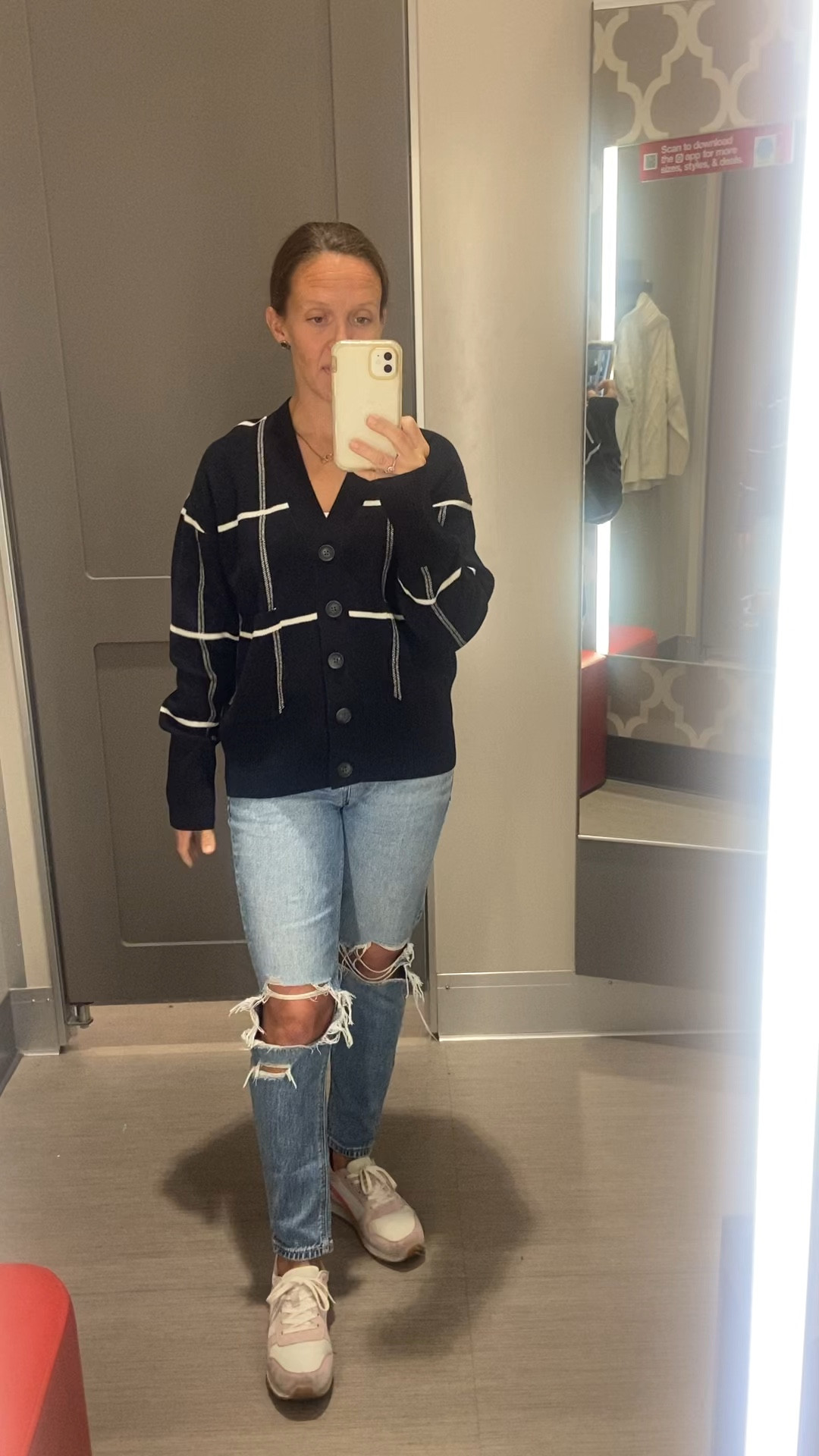 Cardigan - ON SALE, $23; this is definitely a cozy cardigan; not tight, loose in the sleeves, great with jeans 


#under25 #target #fallfashion #LTKWorkwear #salefinds #budgetfriendly #jeans 

#LTKU #LTKSeasonal #LTKFindsUnder50 #LTKSaleAlert #LTKOver40 #LTKStyleTip