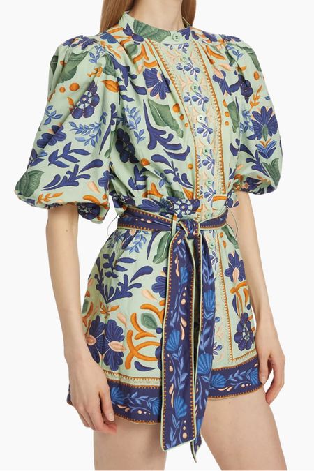 Farm Rio romper
Romper

Vacation outfit
Date night outfit
Spring outfit
#Itkseasonal
#Itkover40
#Itku
Simmer outfit 

#LTKSaleAlert