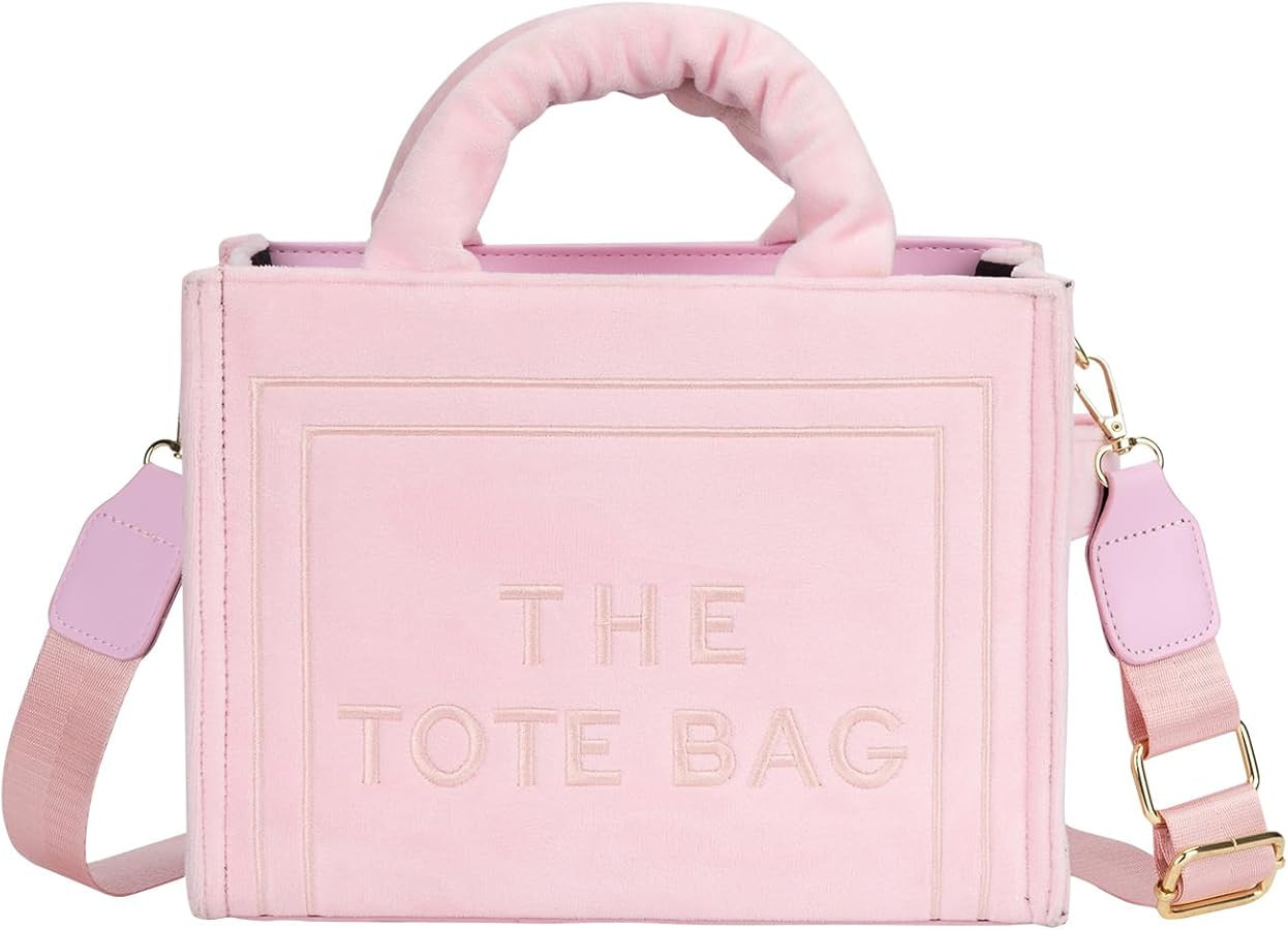 JQAliMOVV The Tote Bags for Women, Trendy Leather Tote Bags Small Top-Handle Crossbody Tote Bag H... | Amazon (US)