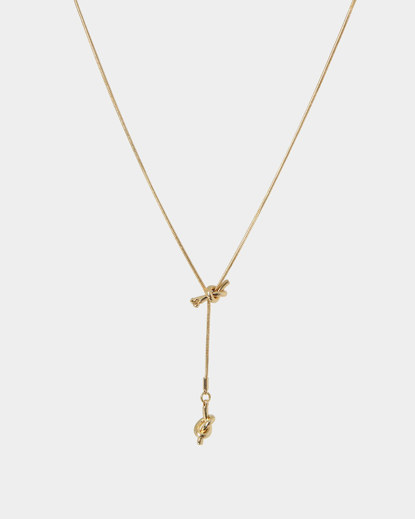 Danelly Gold Plated Necklace | FORCAST
