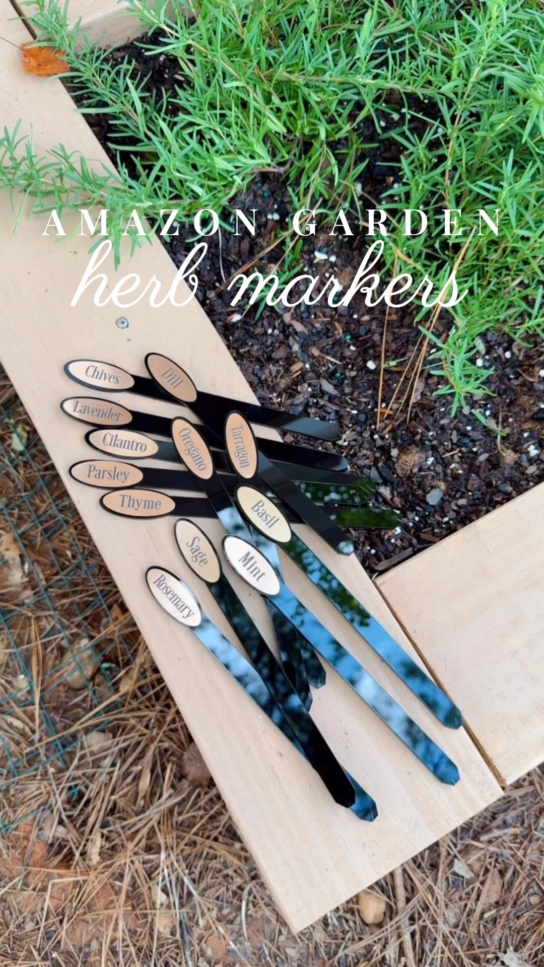 Amazon garden herb markers perfect for any backyard garden 🌱 

#LTKHome #LTKStyleTip #LTKFamily