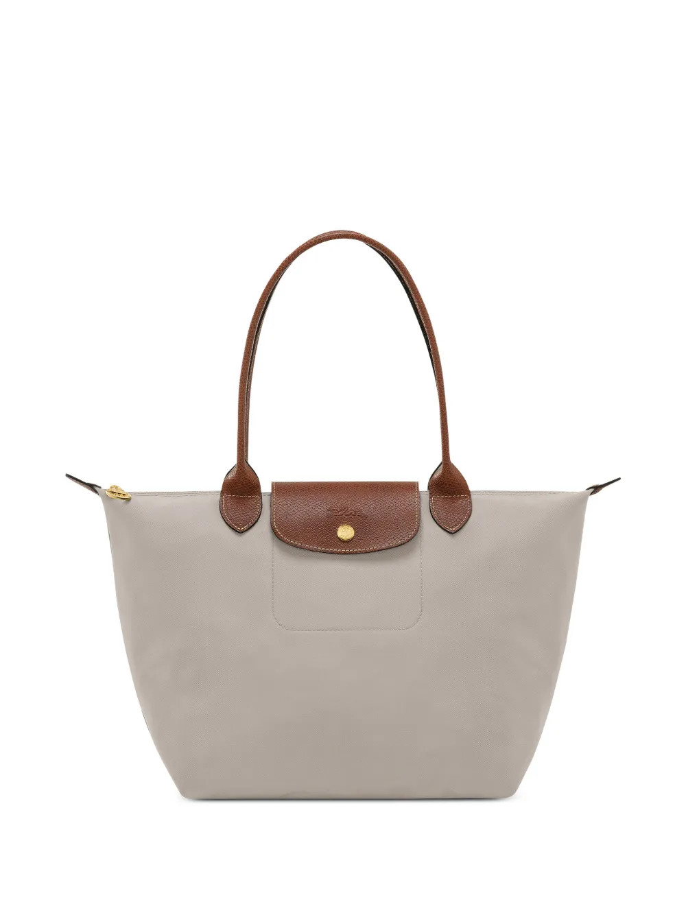 Longchamp M Le Pliage Tote Bag | Grey | FARFETCH CY | Farfetch Global