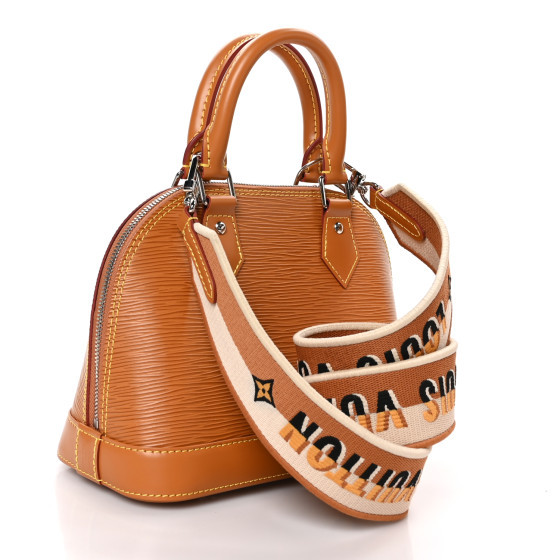 LOUIS VUITTON Epi Jacquard Alma BB Honey Gold | FASHIONPHILE (US)