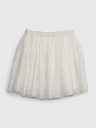 Kids Metallic Tulle Skirt | Gap (US)