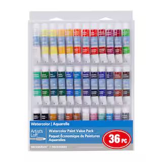 36 Color Necessities™ Watercolor Paint Value Pack by Artist's Loft™ | Michaels Stores