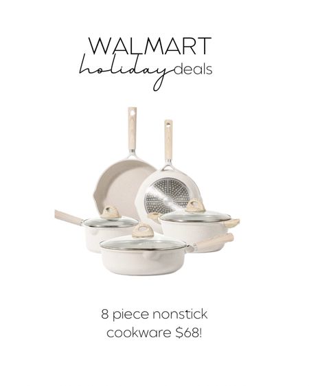 Walmart holiday deal, nonstick cookware 

#LTKHoliday #LTKHolidaySale