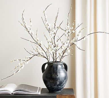 Faux Berry Branch - White | Pottery Barn (US)