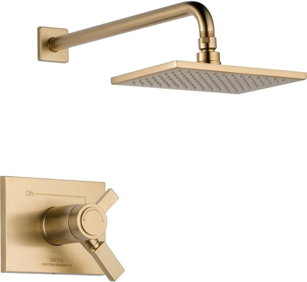 Delta Faucet Vero 17T Series Dual-Function Shower Trim Kit with Single-Spray Touch-Clean Rain Sho... | Amazon (US)