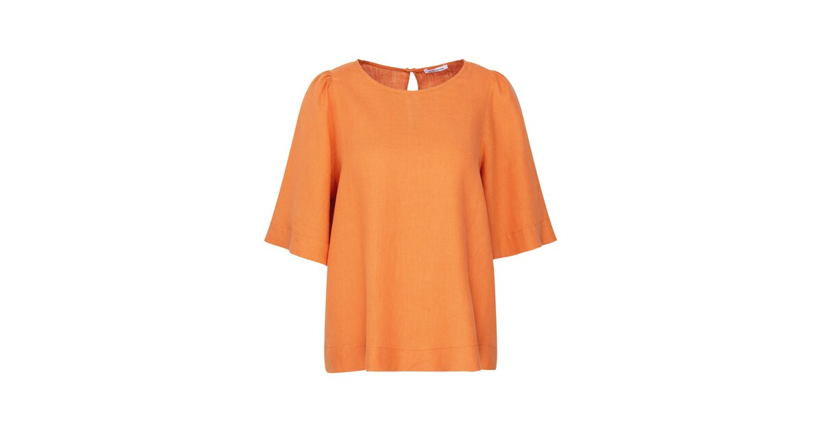 SEIDENSTICKER Bluse 'Schwarze Rose' in Orange | ABOUT YOU (DE)