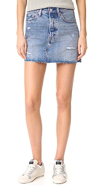 Levi's Deconstructed Skirt | Shopbop