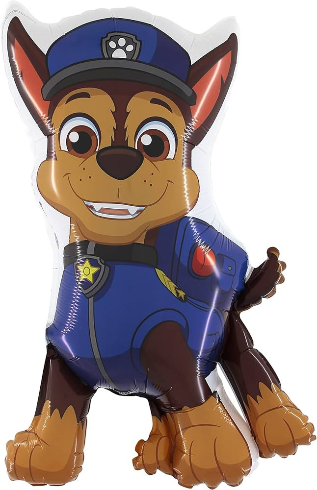 Toyland® 35 Inch Giant Jumbo Size Paw Patrol Chase Character Foil Balloon - Kids Party Balloons | Amazon (US)