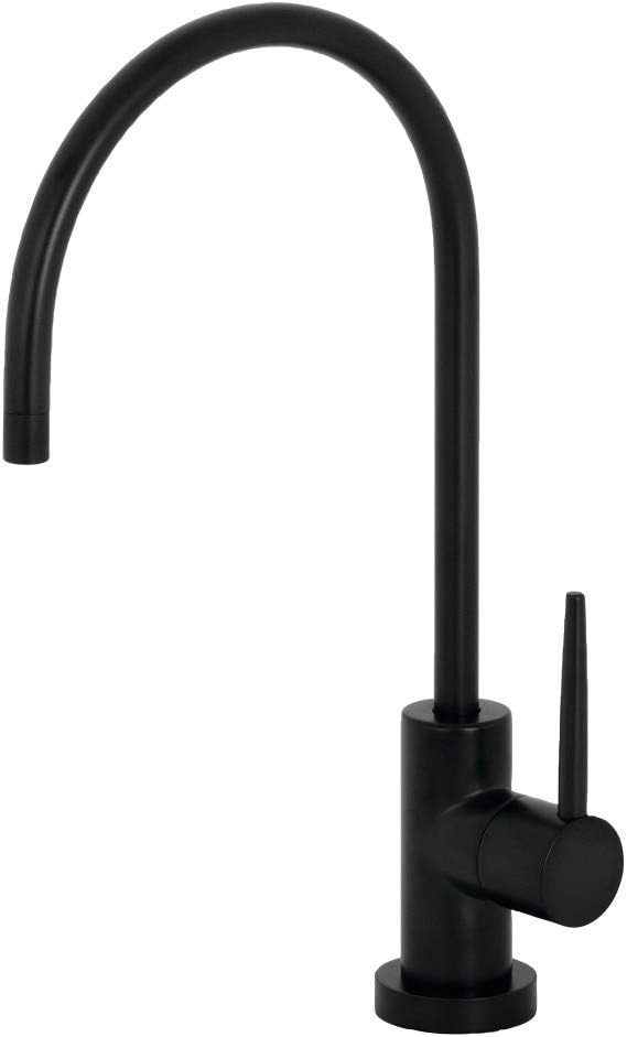 Kingston Brass KS8190NYL New York Water Filtration Faucet, Matte Black, 11.13 x 5.88 x 1.69 | Amazon (US)