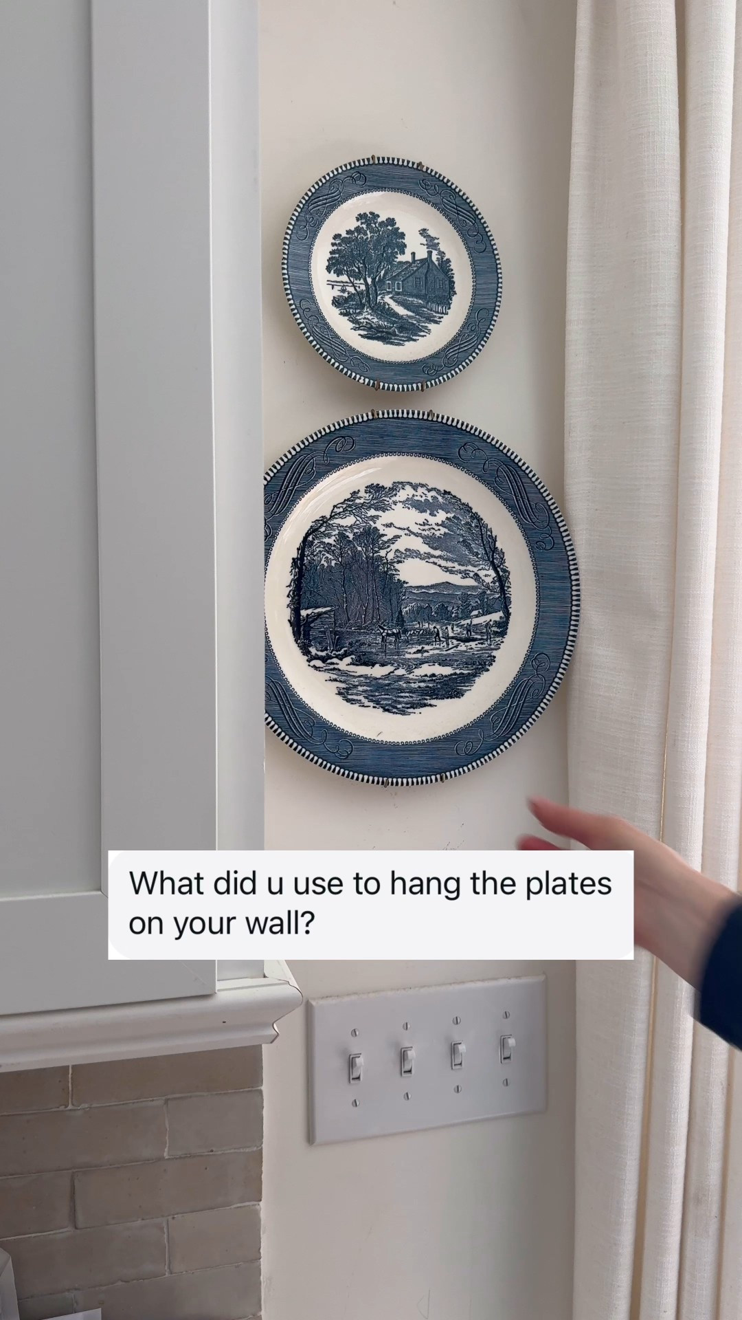 How I hang my vintage plates  

#LTKHome