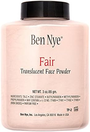 Ben Nye Fair Translucent Powder Shaker Bottle 3 Oz | Amazon (US)