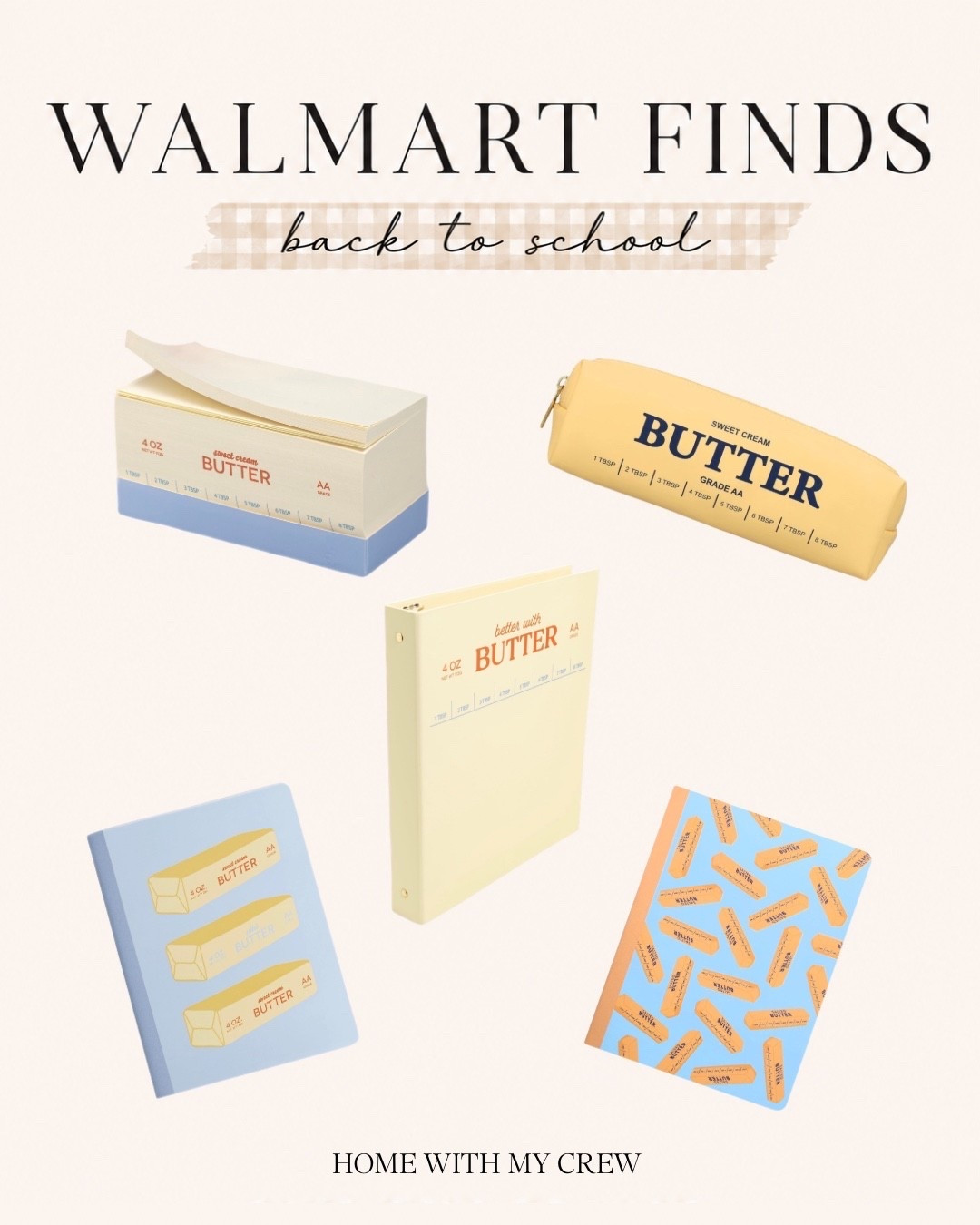 These Walmart back to school finds could not be added to my cart fast enough. They found their target audience with this foodie. Give me all the butter things 😍

#backtoschool #walmartschool #schoolsupplies #baking #butter

#LTKmomlife #LTKgrwm #LTKfoodie