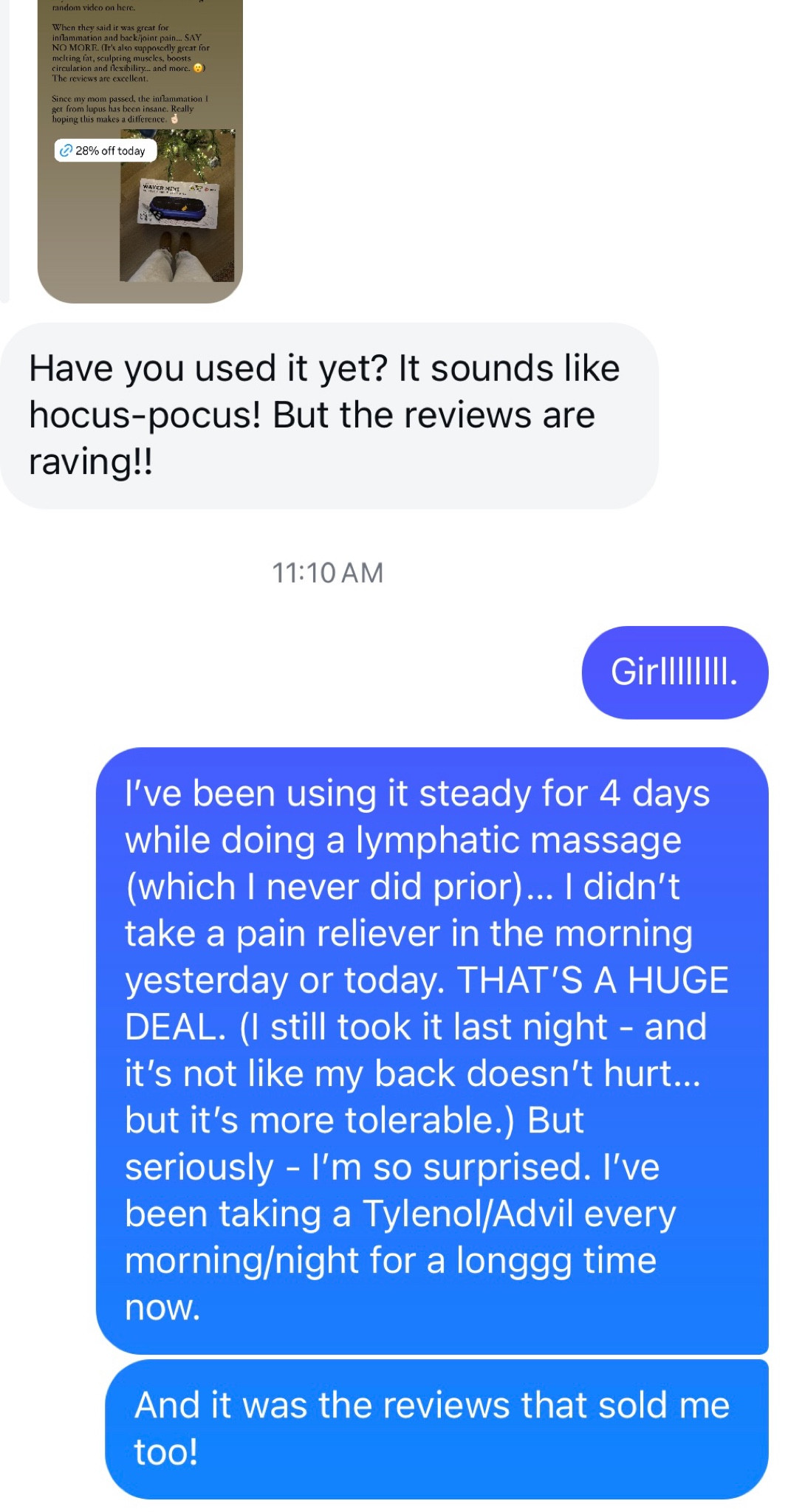 I haven’t had this long but I already am seeing a difference. So excited about this exercise vibration plate.

Check out the reviews! 

#LTKHoliday #LTKGiftGuide #LTKFitness