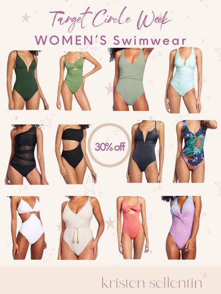 Target Circle Week: Women’s Swimsuits 30% off

#targetcircleweek #women’s #swimsuits #target #swimwear #swim #summer2024 #sale 

#LTKswim #LTKxTarget #LTKsalealert