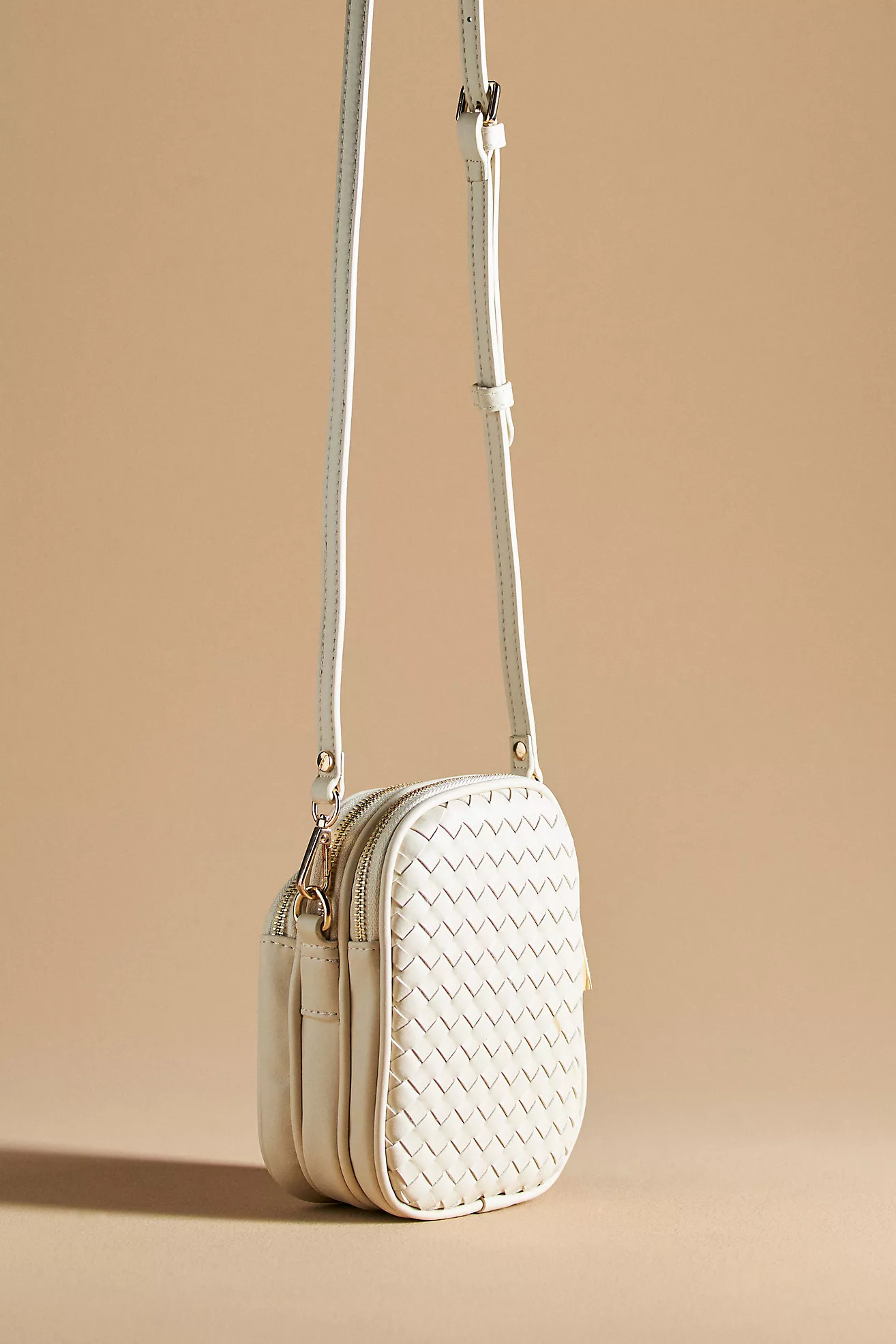 Mali + Lili Josie Double Woven Crossbody Bag | Anthropologie (US)
