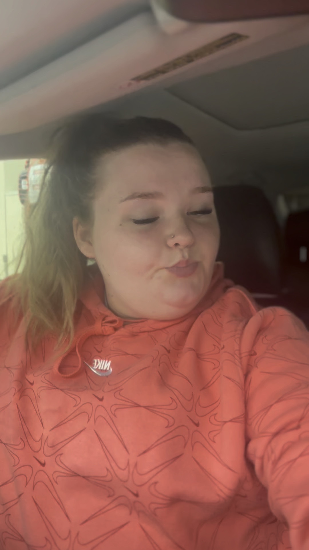 Loving the feeling of these fall days in my Nike hoodie! 

#LTKStyleTip #LTKPlusSize