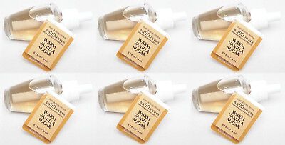 6 Bath & Body Works Wallflower WARM VANILLA SUGAR Fragrance Bulb Refill  | eBay | eBay US