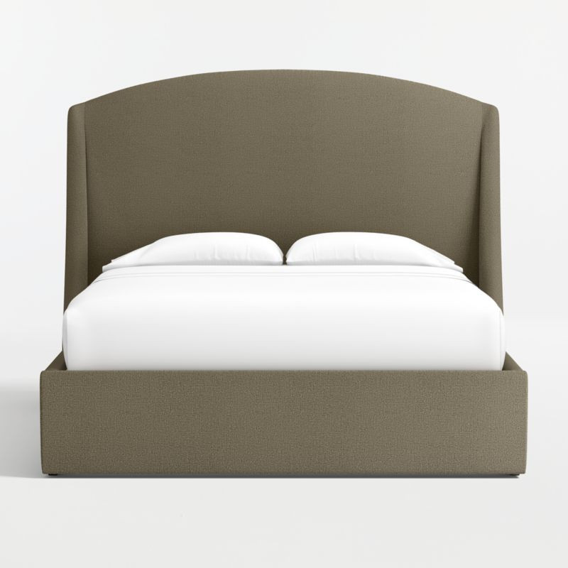 Lafayette Upholstered Queen Storage Bed + Reviews | Crate & Barrel | Crate & Barrel